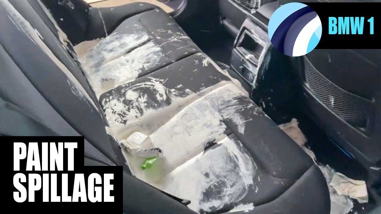 Removing Paint Spillage from Seats video