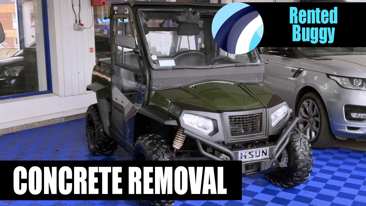 Rented Buggy Concrete Removal video